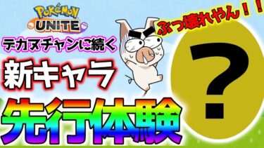 動画あり⇒：【ぶっ壊れ】先行体験！新ポケモン”???”の性能が最強すぎたwww【ポケモンユナイト】【FENNEL】【ポケユナ実況】